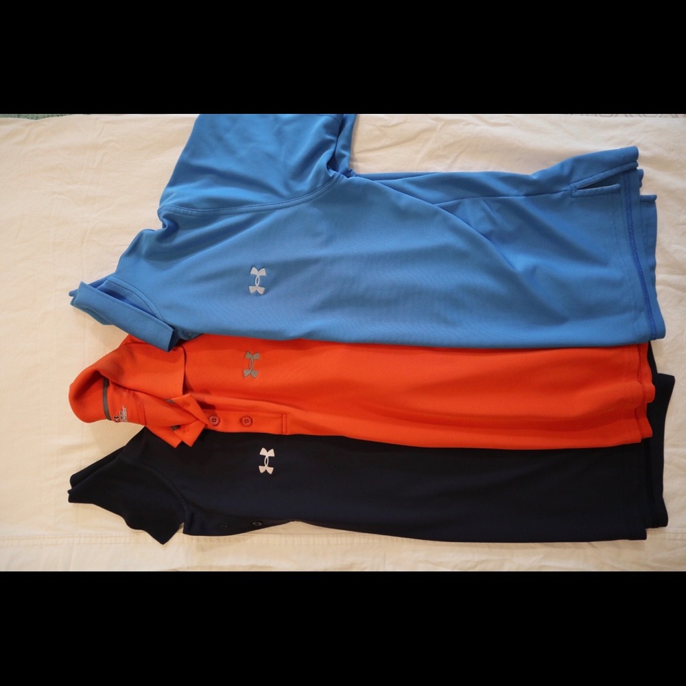 Under Armour polo bundle